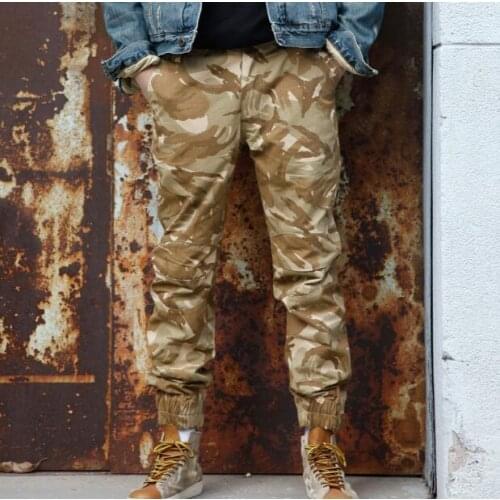 British Army pants Military Camouflage trouser Men Spring
