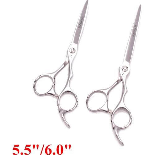5.5 6.0 Inch Hair Cutting Scissors Japanese Steel 440c Professional Hairdressing Scissors Barber Hight Quality Shears Set 9202