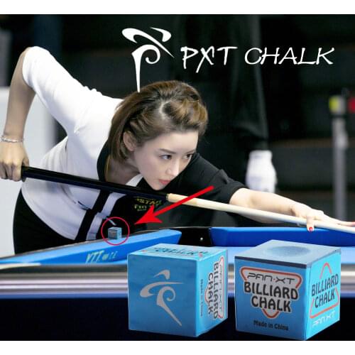 PXT Billiard Magical Chalks 9 Pieces Oily Dry Pool Cue Chalk Easy to Put Snooker Fine Rubbing Chalks Billiard Accessories