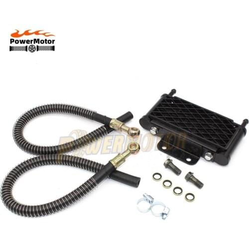 Motor Oil Cooling Cooler Radiator for 50 70 90 110 125 Horizontal Engine Chinese Dirt Pit Monkey Bike ATV Motorcycle KAYO APOLLO