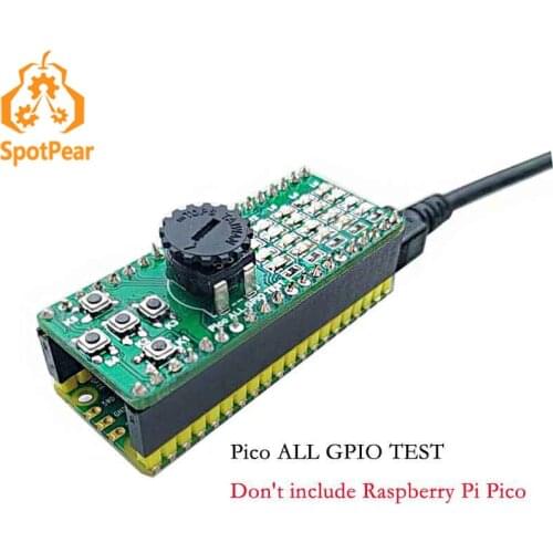 Raspberry Pi Pico Expansion Board Pico all gpio test board led key adc Pico starter board easy board