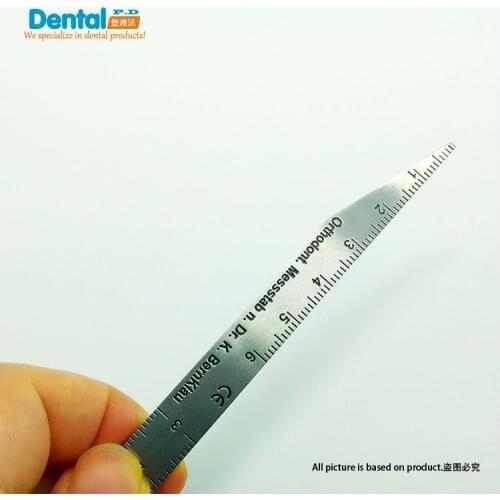 Dental Span Measure Scale Percha Point Finger Ruler As Seen Tv Products
