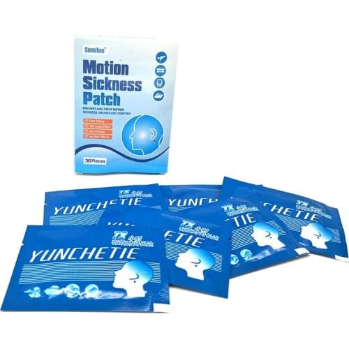 Sumifun 108Pcs Anti Motion Sickness Patch Behind Ear 72 Hours Effect Chinese Herbal Of Health Care Medical Plaster 3Boxes
