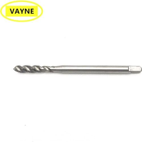 VAYNE HSSE Long Shank 100MM Fine Thread Spiral Fluted tap UNF 10-32 1/4-28 5/16-24 3/8-24 Machine Screw Thread taps
