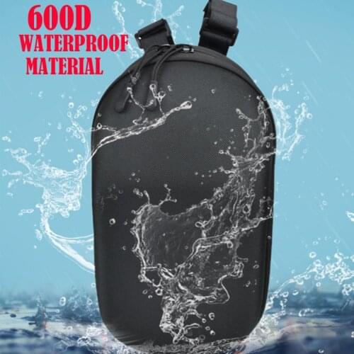 For Xiaomi Mijia M365 Waterproof Front Handlebar Bag Zipper Up Head Storage Bag EVA Ninebot Organizers Storage Hanging Bag