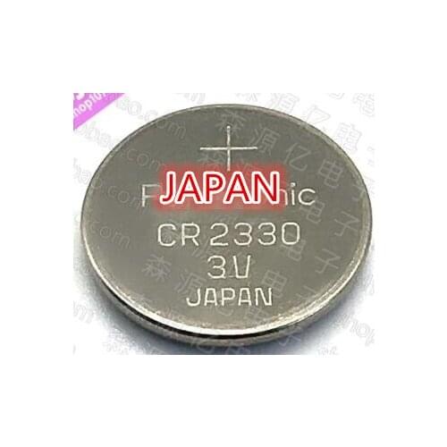 10PCS Japan Original Button Battery CR2330 Button Battery Button Type 3V Lithium Ion Battery Car Remote Control