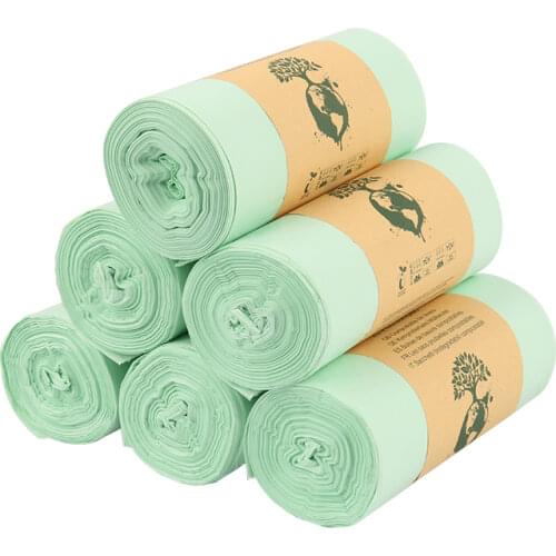 25/50 Pieces 100% compostable trash bags biodegradable kitchen food waste bag, corn starch garbage bags ,kitchen scraps bag