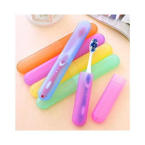 2018 New Trendy Travel Hiking Camping Toothbrush Protect Holder Case Box Tube Cover