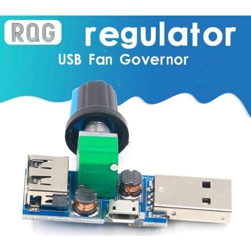 DC 4V-12V 5W XY-FS USB Fan Stepless Governor USB Fan Speed Controller Multi-Gear Auxiliary Cooling Tool