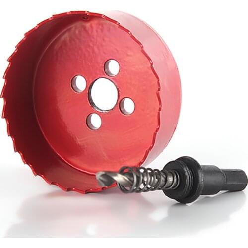 M42 bimetallic hole opener metal plate high speed steel plastic woodworking multifunctional hole drilling bit 16mm-200mm