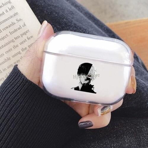 Ken Kaneki Tokyo Ghoul Anime TPU Case For Airpods Pro Earphone Case For Airpods Wireless Bluetooth Case For AirPods 3