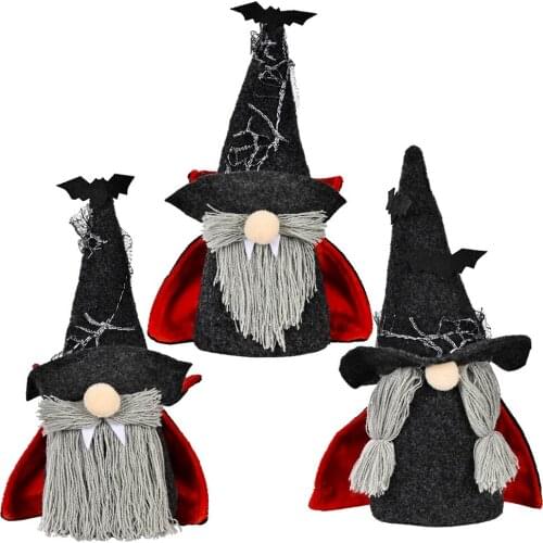 Happy Halloween Creative Faceless Doll Home Decoration Desktop Ornaments Halloween Kids Gift Happy Halloween Party Decor