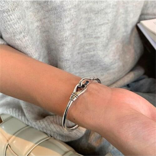 Miuoxion Wholesale Hook And Ring Bracelet High Design Vintage Fashion Jewelry For Women Feature Namour Charm Gift All Seasons
