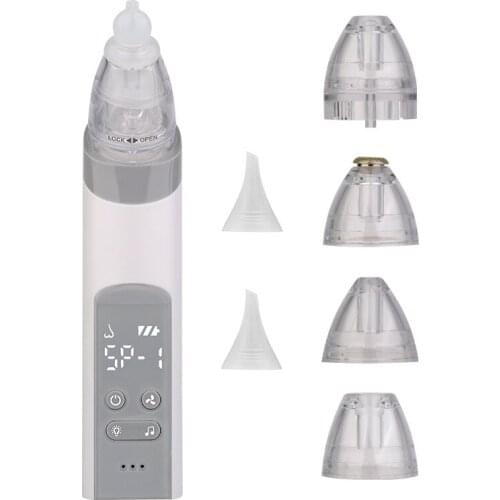 Baby Nasal Aspirators For Children Care Baby Health With Nozzle Suction Nose Cleaner Adult Blackhead Remove 2 Functions Totally