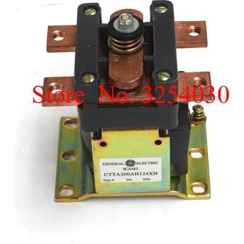 Supplying Original GE300 24V 225A DC Power Contactor IC4482CTTA300AH124XN EV100 Power Contactor 24V 225A DC Contactor GE300