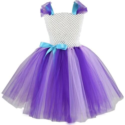 Girls Unicorn TUTU Dress Baby Unicorn Birthday Party Dresses Kids Halloween Costume Dance Tulle Tutus Photo Props 1-12Y