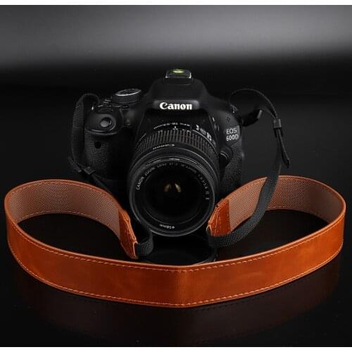 Retro PU Leather Camera Strap Neck Shoulder Sling Belt for Nikon CoolPix B700 B500 P900 P610 P600 P530 P520 P510 P500 P100 L840