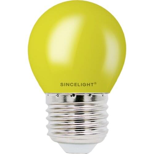 10pcs/pack LED Bulb E27 B22 1W 100-240V G45 Color RGB LED Lamp Holiday Christmas Party Decoration Street Home Lighting