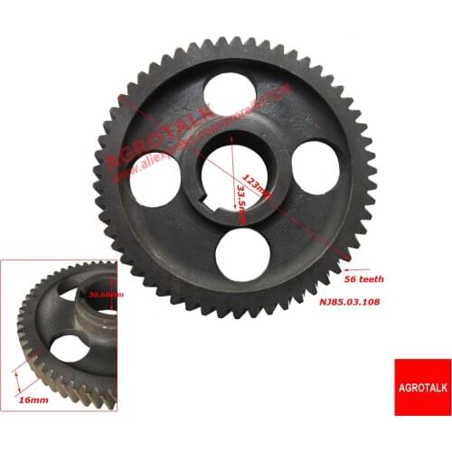Camshaft timing gear for Fengshou Lenar 254 tractor with engine NJ385, part number: NJ85.03.108