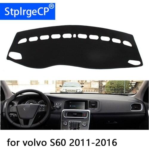 HochiTech for volvo S60 S60L 2011-2016 dashboard mat Protective pad Shade Cushion Photophobism Pad car styling accessories