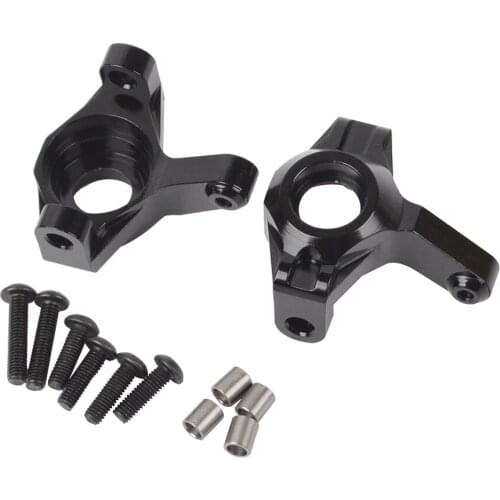 2PCS Metal AR44 Steering Knuckles for Axial SCX10 II 90046 90047 AX31381 Upgrade Parts