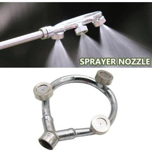 Metal Spray Nozzle Stable Convenient Anti-rust Sprayer Accessory Agricultural High-pressure Round Nozzle for Home Mist Spray Noz