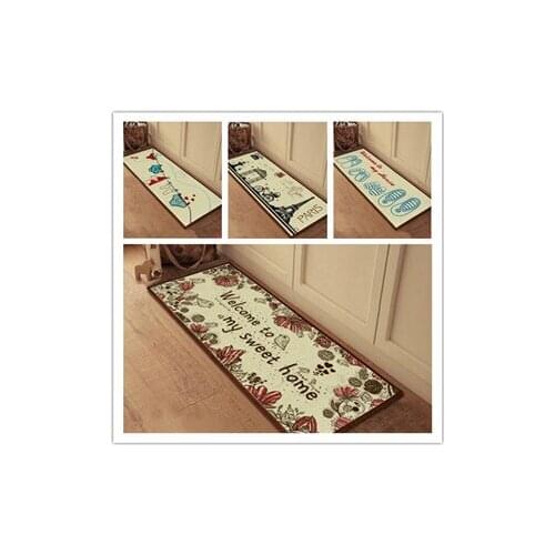 Cute knit Fluid Systems door mat,Kitchen Bedroom carpet,Kids Room rug,40cm*100cm/piece