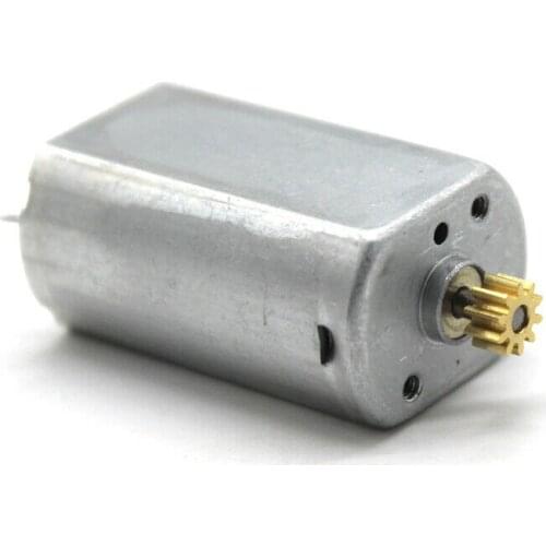 Mini 180 DC Motor 3V-6V 21000RPM High Speed Micro FK-180SH Motor with 10 Teeth Copper Gear DIY Hobby Toy Car Boat Model