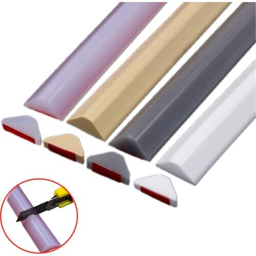 Multi-size Rubber bathroom water stopper Dry and Wet Separation Flood Barrier shower dam door Bottom Sealing Strip Home Hardware