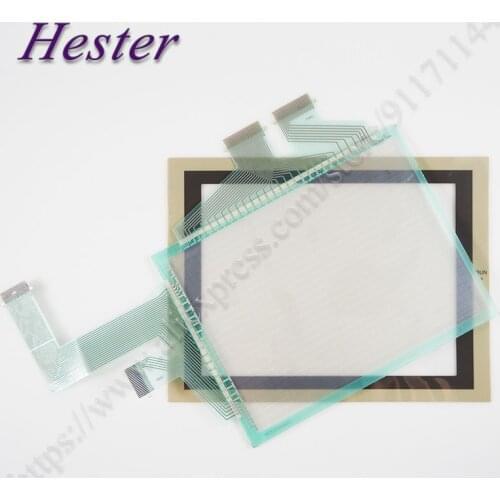Touch Screen Panel Digitizer for Omron NS8-TV01-V2 NS8-TV10-V1 Touch Glass with Overlay Protective Film