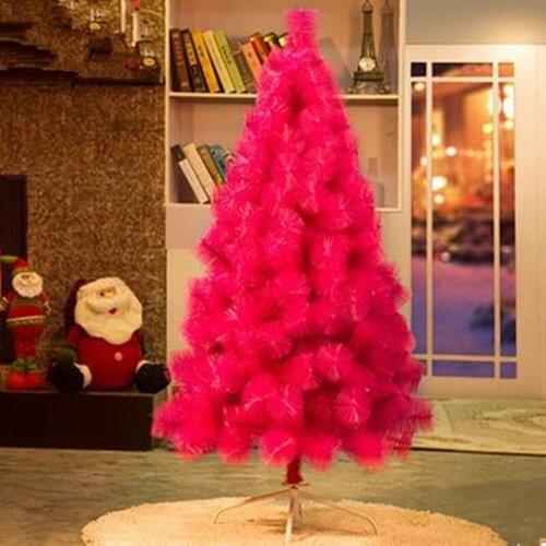 1.5 m /150cm Pink Encrypted Christmas Tree Full Song Pin Tree Christmas Hotel Shopping Mall Home Decoration Decoration