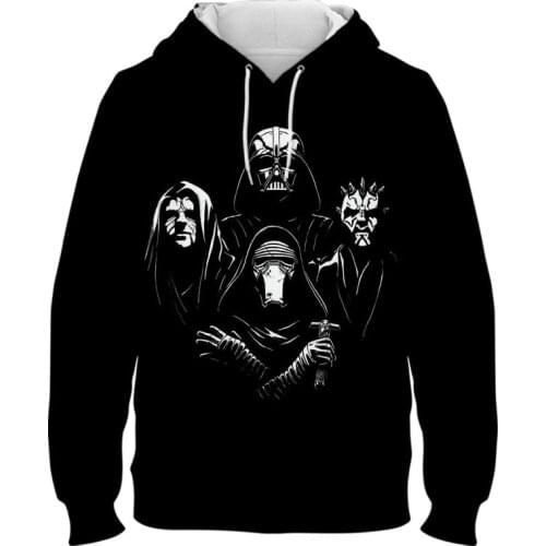 Star Wars Hoodies Men Women Children Long Sleeve Cool ver Darth Vader 3D Print Interesting Sweatshirts Fashion Coat Clothing New