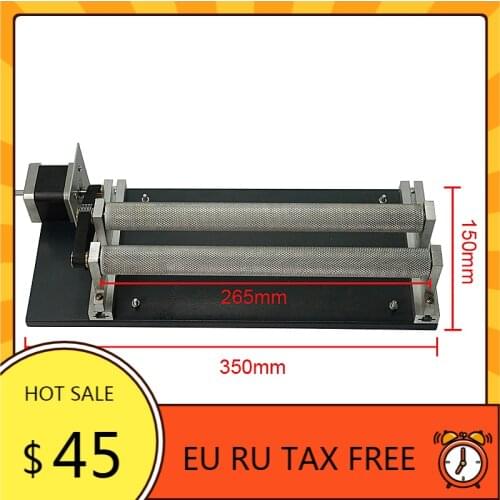 Universal Laser Rotary Axis Cylinder Engraving For CO2 3040 6040 6090 Laser Engraving Machines And Fiber Marking Laser Machine