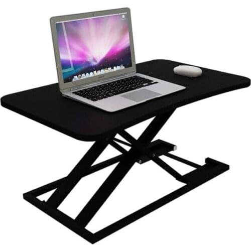 29"x18" Heigh Adjustable Standing Desk sit to stand Laptop Desk Computer Laptop Stand Fiberboard Steel For Home Office Study
