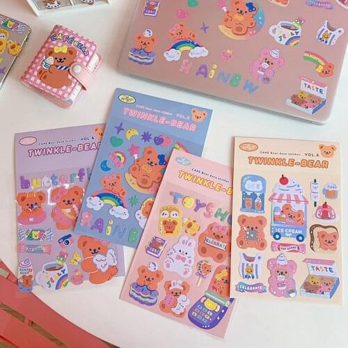 Everything can be posted series stickers DIY scrapbooking mobile phone computer photo album diary happy plan decoration stickers