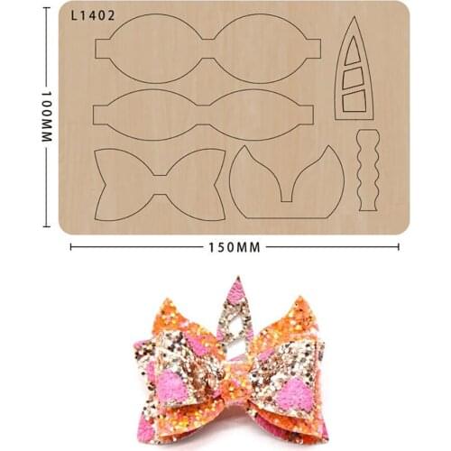 The Bow-shaped Unicorn Scrapbook Cutting Die Suitable For Ordinary Die Cutting Machines On The Market