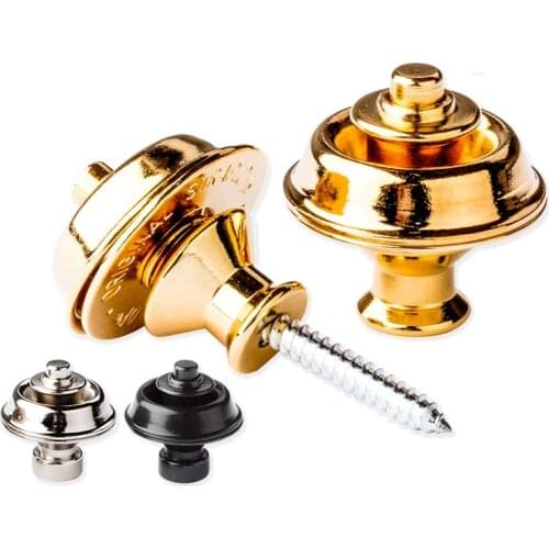 2pcs/set Dunlop Guitar Strap Lock Strap lock Straplock Button for all Acoustic Electric Bass Guitar Strap 3 Colors Guitarra