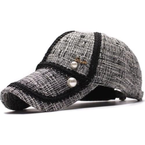 2020 Plaid Snapback Hip Hop Baseball Cap Hat for Women Men Fashion Lace Sun Hat Outdoor Sports Caps Black Gorras