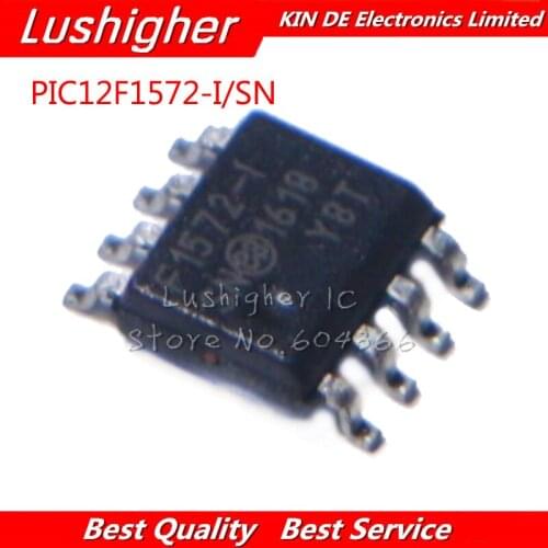 5pcs PIC12F1572-I/SN SOP PIC12F1572-I SN SMD PIC12F1572 12F1572 SOP8
