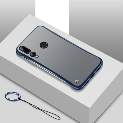 For Huawei Honor 10i Case Hard Matte Transparent Slim With Ring Protective Back Cover case for huawei honor 20i honor10i shell