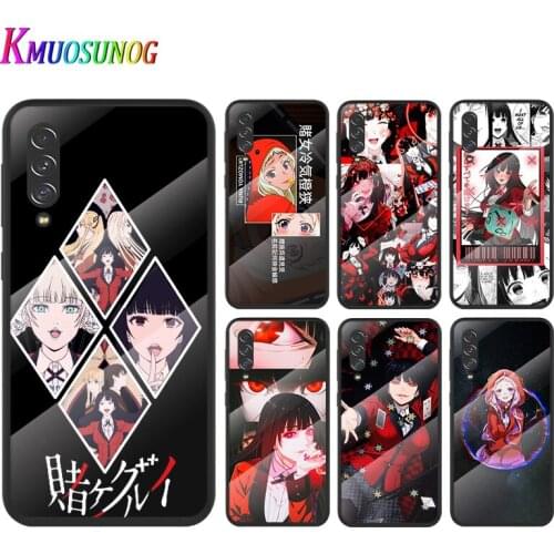 Kakegurui Anime For Samsung Note 20 10 9 8 Ultra Lite Plus 5G A70 A50 A40 A30 A20 A10 Tempered Glass Phone Case