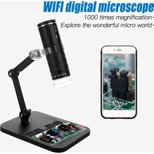 Digital Microscope For Soldering Usb Microscope Camera 2 Million HD Digital Mobile Phone WIFI Microscope 50-1000X Magnifier F210