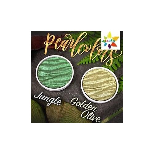 Coliro Finetec Opaque Pearlescent Paints, Diameter, Ideal for highlighting,Light fast and pigment rich,single block,Art supplies