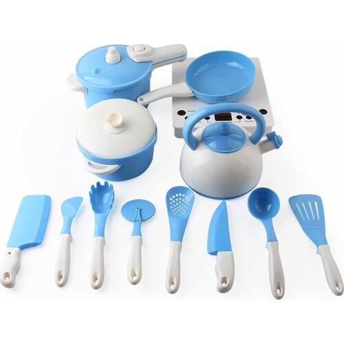 Children Play-house Simulation Kitchen Piece Toys Baby Cooking Meal Toy Great Gift Mini Lovely Cartoon Educational Toys Suit
