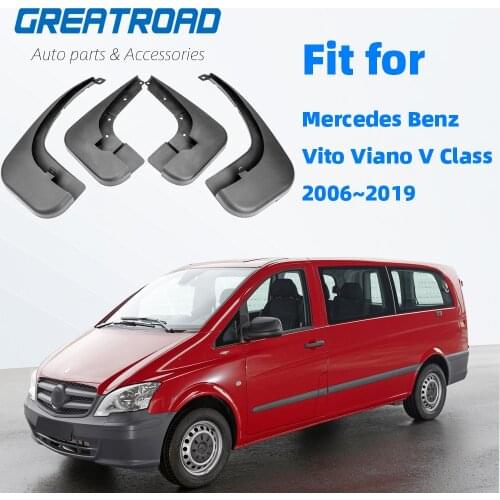 For Mercedes Benz Vito Viano V Class 2006~2019 W639 639 W447 447 Mudguard Mud Flaps Guard Splash Flap Mudguards Car Accessories