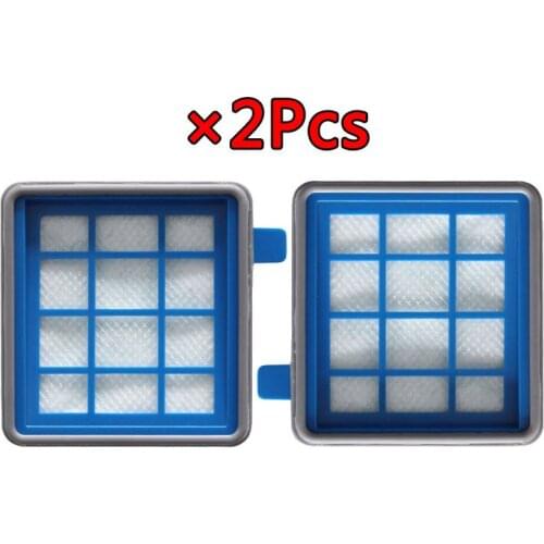 2Pcs Vacuum Cleaner Replacement Parts Hepa Filter For Philips FC8085 FC8086 Vacuum Cleaner Motor Hepa Filter