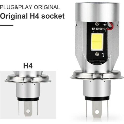 DC 12V-80V Bulb H4 Headlight HB2 High/Low Beam Power Waterproof 25W 2600lm 6000K