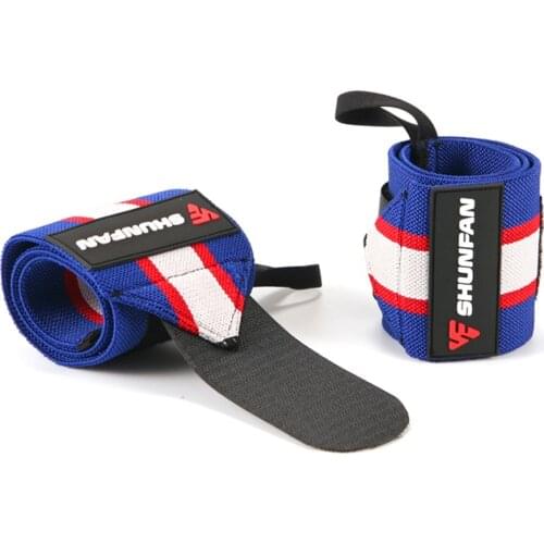 1 Pair Gym Fitness Adjustable Wristband Wrist Support Training Support Brace Straps Wraps Crossfit Powerlifting Support Safety