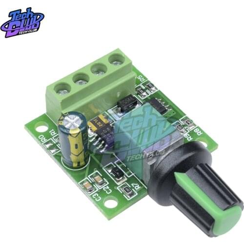 DC 1.8V 3V 5V 6V 12V 2A PWM Motor Speed Controller Low Voltage Motor Speed Governor PWM 0~100% Adjustable Motor Drive Board