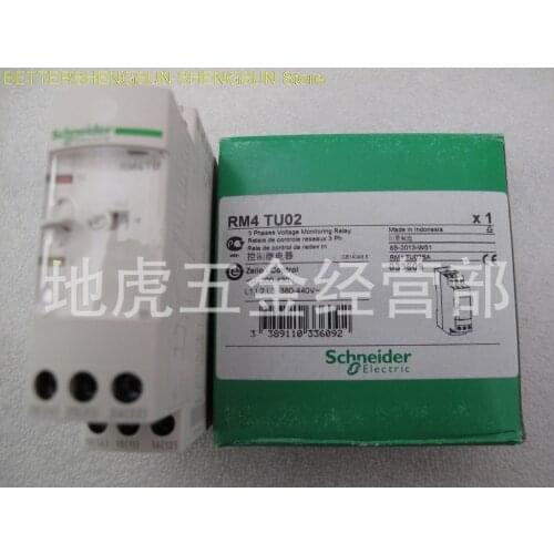 Schneider power control relay RM4TU02 phase sequence and phase detection